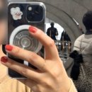 빛초롬네일 | 강민경 네일 포트레 portre 뱅로제 넥타린 마지끄 코랄리나 발색 후기