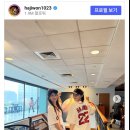 드디어 만난 배우 하지원과 치어리더 하지원 이미지