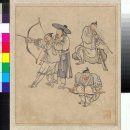 국립중앙박물관 - 서화관(김홍도 필 풍속도 화첩)