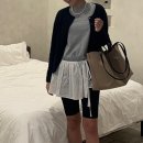 4월 여자 데일리룩 일주일 봄 코디 모음zip | 유메르 트위드자켓,루에브르 스커트팬츠,레더자켓,h&amp;m플랫...