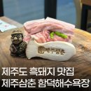 조천욕장 | 제주삼춘 조천 숨은 흑돼지 맛집 함덕 해수욕장 맛집(주차,웨이팅,콜키지)