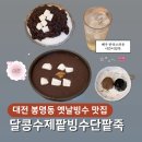 대전 봉명동 팥빙수 맛집 달콩수제팥빙수단팥죽, 할미 입맛이 인정한 K-디저트