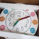 우리무지개 | 어린이 무지개 연필 벽시계 내돈내산 구매후기