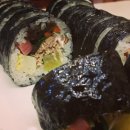 김밥 라면 이미지