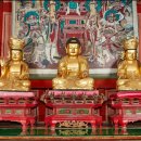 상주 남장사 목조아미타여래삼존좌상 | 상주 용흥사 목조아미타여래삼존좌상, 경상북도 유형문화유산 지정