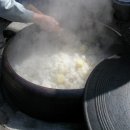 영월 금몽암의 감자보리밥과 우거지빡빡된장 이미지