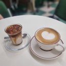 라떼커피 이미지