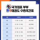 국가대표 부부 태권도 이미지