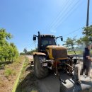 출동펑크 | JCB 2170 트랙터타이어 540/65R30 아쎈소 래디얼타이어 출동장착 후기! 전륜 펑크 긴급 교체