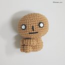 손뜨개 키링 만들기 | '산엑스 - 코게빵(こげぱん)' 코바늘 인형 만들기 도안/ 손뜨개인형, 아미구루미, 뜨개질, 크로셰인형...