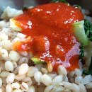 홍두깨칼국수보리밥