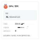 취준일기 ③ 일주일 만에 오픽 AL 받은 후기