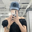 아플리케 | 탄산마그네슘 혼 아플리케 볼캡 네이비 착용후기