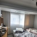 희락재 | 커튼 알루미늄블라인드 화이트블라인드 쉬폰차르르커튼 유니슬랫 화이트커튼 외 거실커튼인테리어 시공후기