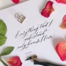 영문 모던 캘리그라피 2 이미지