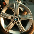 bmw 320d 휠타이어 세트 팝니다. 이미지
