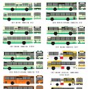 1980~90년대 강원 태백 삼척 시내버스 정선 농어촌버스 이미지