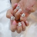 연제구네일샵 스와스톤이 너무 예쁜 네일쥬디
