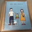 뚜뚜랑 | [아기방 꾸미기] 내 돈 내산 뚜뚜아트 ‘WE ARE FAMILY’ 포스터 꼭꼬핀 우드 행잉 솔직후기