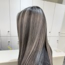 유니크한 디자인염색 #솜브레 🖤_스미쥬 재연쌤