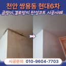 주공6차 | 천안 쌍용동 현대6차 누수보험공사｜일상생활배상책임보험 탄성코트 페인트 작업방법
