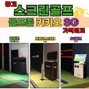 진동스크린골프 이미지