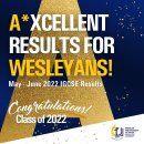 Bravo! All Wesleyans who performed excellently IGCSE exams. 이미지