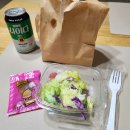 노브랜드버거 더블치즈 베이컨 버거 세트, 샐러드 후기