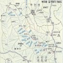 연석산 운장산 구봉산 등산지도(전북 진안) 이미지