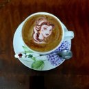 Bell Latte art 이미지