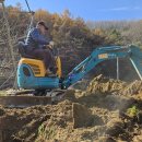 상주시농업기술센터 본소 | 복숭아밭 배수 관수정비 상주시농업기술센터 임대사업소 포크레인 임대하여 내년 농사 준비하기 소중한...