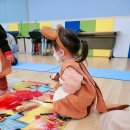 알콩달콩 스킨십놀이 | 문화센터 베베플레이쿡 수업 후기, 가을이 왔어요! (+도토리묵 촉감놀이)