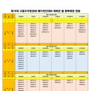 제19회 고흥우주배 배드민턴대회 대진표 안내(토,일 경기시작시간 변경) 이미지