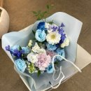 풍성함 | 라라플라워 :: 위례 꽃집 꽃다발 원했던 색조합과 풍성함에 만족스러웠던 후기