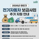 괴산군, 2026년 전기차 구매보조금 32대 추가 지원 이미지