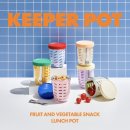 완사 | ⭐ 키퍼팟 600ml 내돈내산 완사용 후기 (지켜팟, 키퍼팟 600ml, LIVING CREATOR, 과일 보관통, 샐러드...