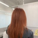 오렌지미용실 | 화서역미용실 추천! 레드오렌지 + 클리닉 시술 후기