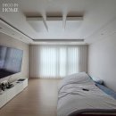 하대동141 | 데코인홈 양산 유탑 유블레스 하늘리에 28평, 포근하고 부드러운 쉬폰커튼 시공후기