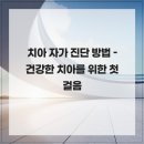 서울오케이치과의원 별가람점 | 치아 자가 진단 방법 - 건강한 치아를 위한 첫걸음