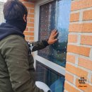 광주 서구 청소년꿈누리센터 조류충돌방지테이프 전층 시공후기