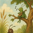 개미와베짱이 이미지