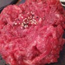 육회랑연어 이미지