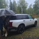 Day34.꽃할배의 56일간의 밴쿠버- 알래스카 자동차캠핑 여행.Byers Lake Camp.에서 Fairbanks Sven's Bas 이미지