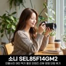 상업용 85 | 소니 SEL85F14GM2 인물사진 여친 찍기 좋은 단렌즈 리뷰 장점 단점 후기