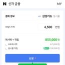 삼성오토 | 삼성카드(+네이버페이) 오토캐시백(일시불) 신청 요령 및 후기(Feat. 네이버페이 포인트 못받음)
