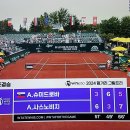 2024 WTA tour 헝가리 그랑프리 대회 여자단식 결승 진출 &#34;사스노비치&#34;(2:1승) 이미지