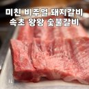 왕왕숯불갈비 | 속초 생갈비 맛집, 속초 교동 왕왕 숯불갈비에서 먹은 돼지 생갈비