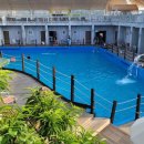 노을에 기댄 언덕 이미지