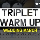 TRIPLET WARM UP : WEDDING MARCH /// 결혼행진곡 : 연음 워밍업 이미지