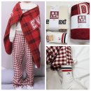 41190-01-07-272 | 유니클로 겨울 쇼핑) 산리오 키티 잠옷, 담요, 양말, 체크무늬 룸세트, 키티 히트텍 삭스, 겨울 후리스...